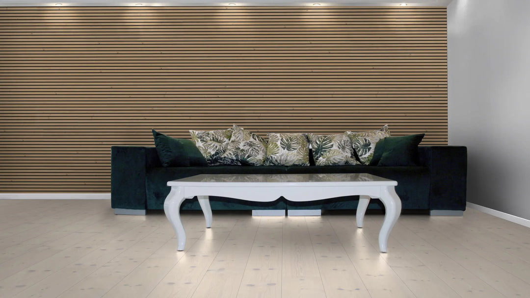 Klangwunder Professional Akustikpaneel Allegro Dark Oak MDF Wandpaneel