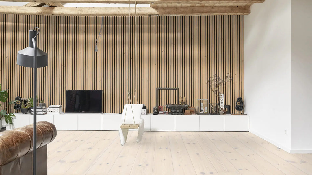 Klangwunder Professional Akustikpaneel Allegro Dark Oak MDF Wandpaneel