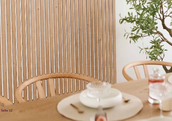 Klangwunder Professional Akustikpaneel Legato White Oak MDF Wandpaneel