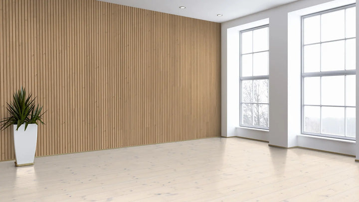 Klangwunder Professional Akustikpaneel Piano Nature Oak MDF Wandpaneel