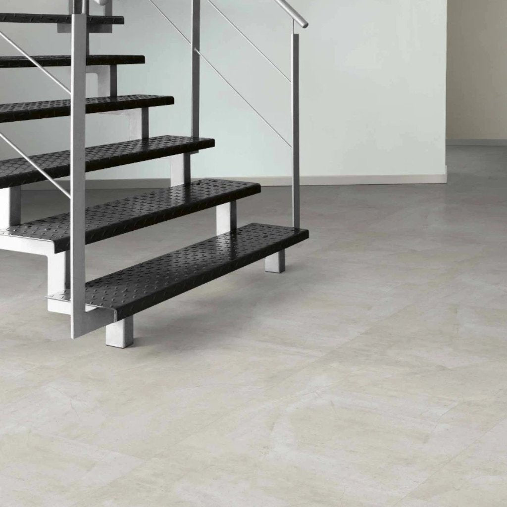 Klebe Vinyl Brick Design Sheets Concrete white - Reud Bodenarena