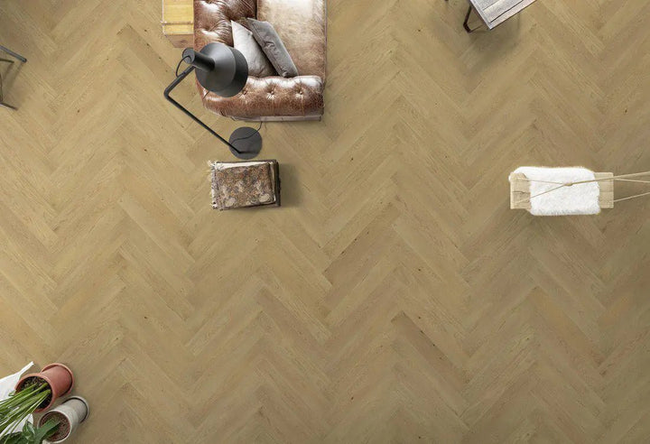 Klick Fertigparkett Castle Eiche natur geölt rustikal Fischgrät