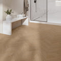 Klick Vinyl Chevron Eiche geräuchert Natur + Trittschall