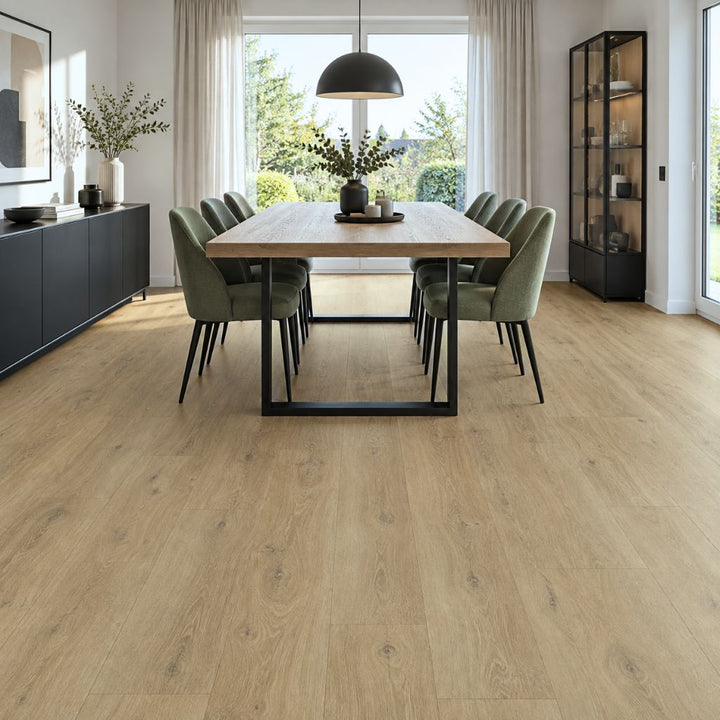Klick Vinyl Eiche Sommer Landhausdiele hell - Reud Bodenarena