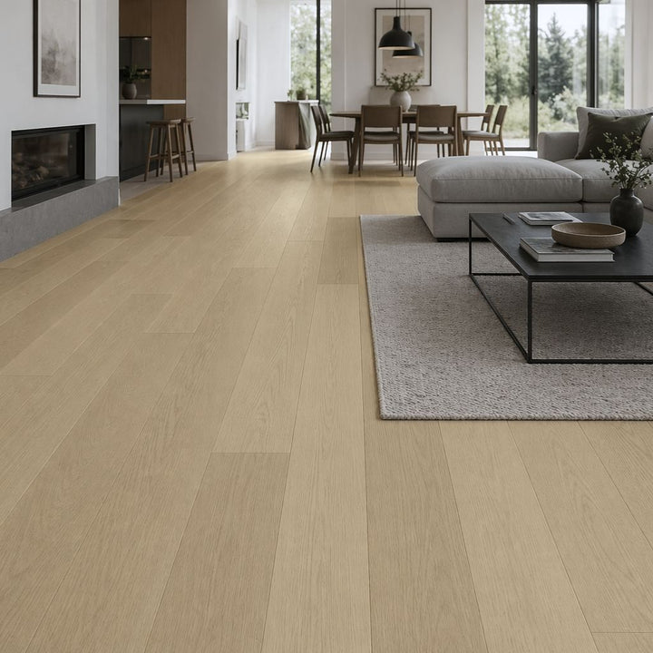 Klick Vinyl Hybrid Eiche Natur geölt Living Pure SPC - Reud Bodenarena