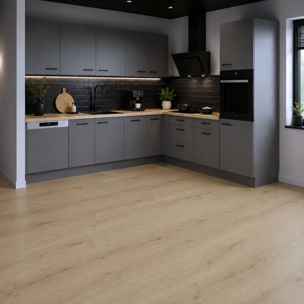 Klick Vinylboden Decoflooring Eiche Palazzo mit Trittschall - Reud Bodenarena