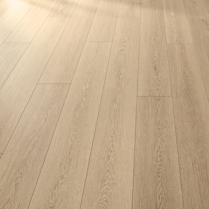 Klick Vinylboden Eiche Natur Landhausdiele mit Trittschall REUD Bodenarena Verlegung