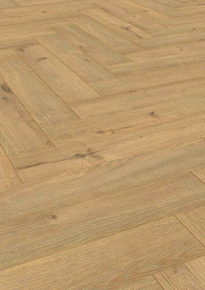 Kronoflooring Herringbone Fischgärt Sundance Oak Laminat Klick