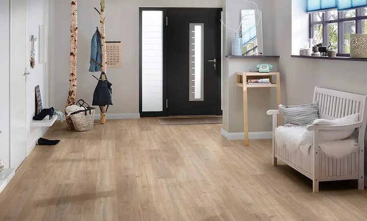 Kronoflooring Super Natural Khaki Oak Landhausdiele Laminat Klick
