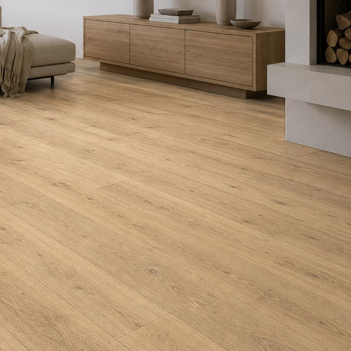 Kronoflooring New England Oak Landhausdiele Laminat Klick Wohnraum - Reud Bodenarena