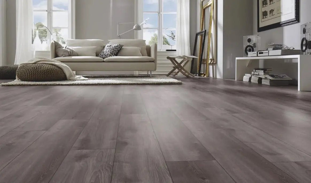 Kronotex Exquisit Kaschmir Eiche schwarz Landhausdiele Laminat Klick