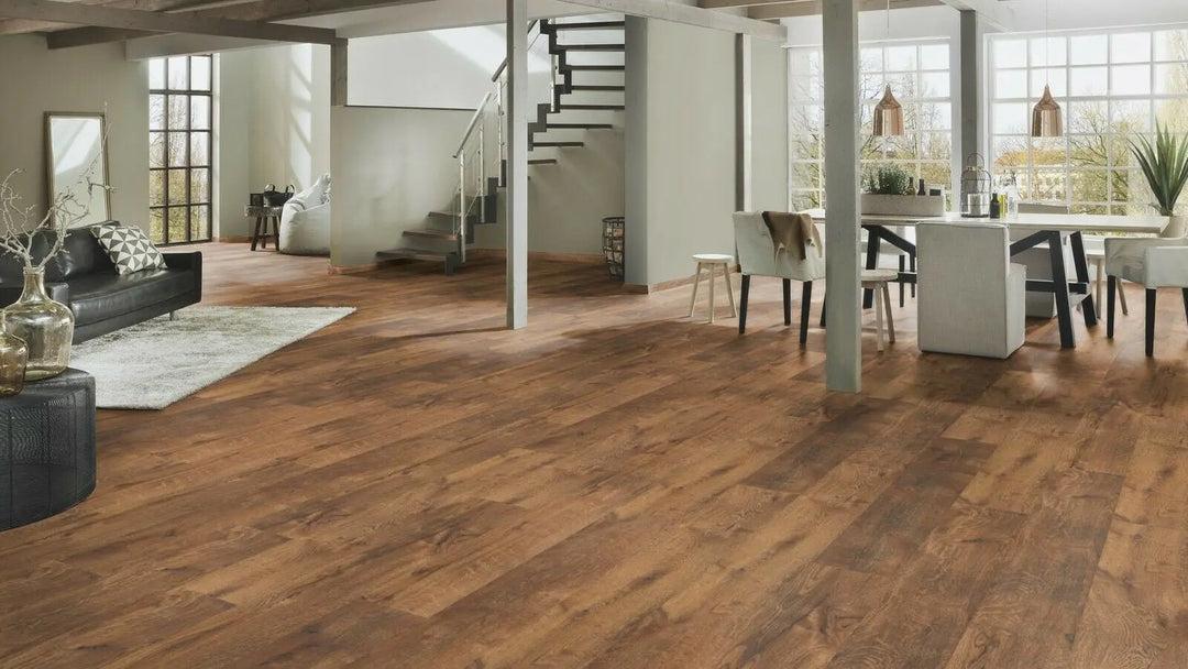 Made in Germany Eiche braun Laminat