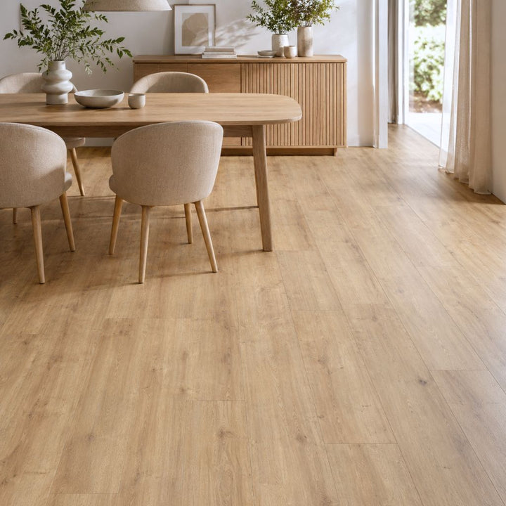 Laminat Classen 832 - 4 XL Landhausdiele Eiche beige - dunkel - Reud Bodenarena