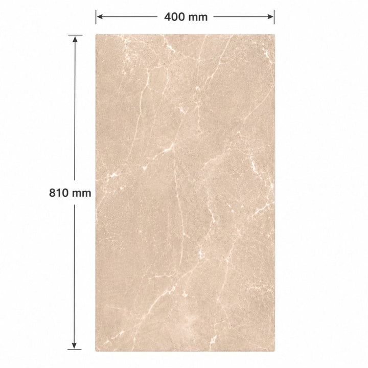 Laminat Kronotex Falquon Stone 2.0 Hochglanz Botticino Classico Light - Reud Bodenarena