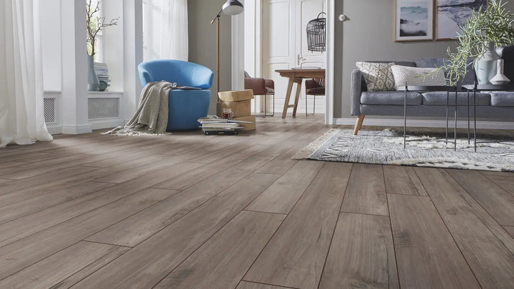 Kronotex Exquisit Nostalgie Teak silber Landhausdiele Laminat