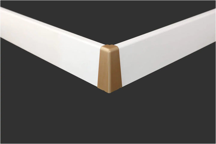 Aussenecke Design 58 Colour Nr. 2 gold – Sockelleisten-Zubehör – Reud Bodenarena