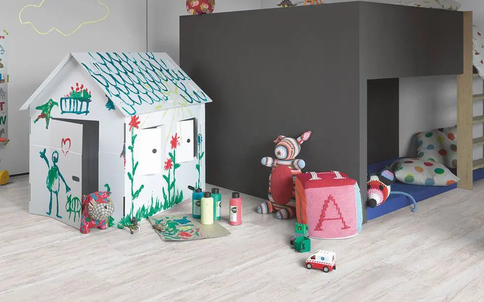 Parador Basic 30 Pinie skandinavisch weiß Vinylboden HDF-Träger mit Trittschalldämmung