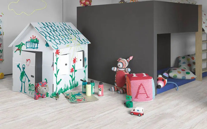 Parador Basic 30 Pinie skandinavisch weiß Vinylboden HDF-Träger mit Trittschalldämmung