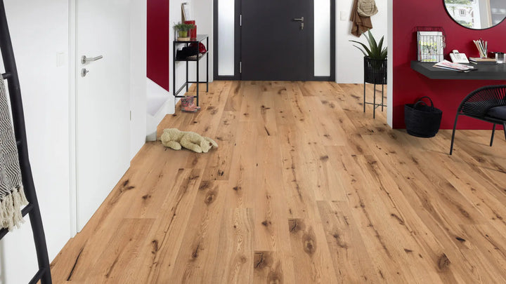 Parkett Ria Eiche rustikal gebürstet natur geölt Fertigparkett Klick