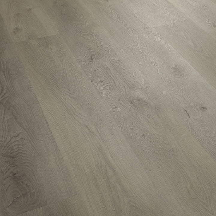 Klick Vinyl Eiche Kim grau-beige mit Trittschall