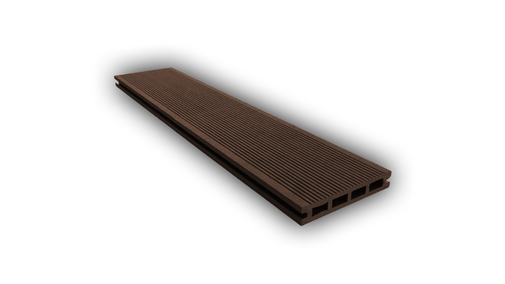 Terrassendiele Hohlkammer WPC Braun