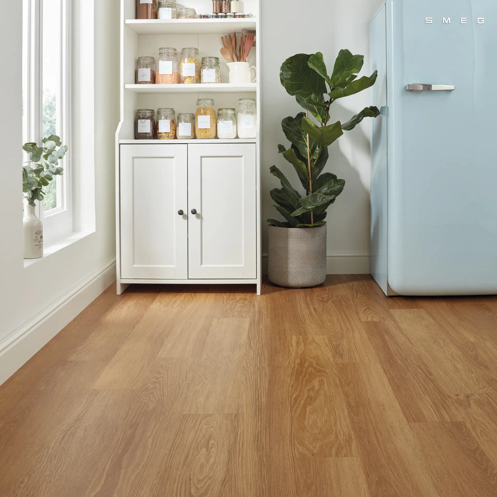 Vinylboden Klebeplanke Designflooring Rubens Gluedown Honey Limed Oak