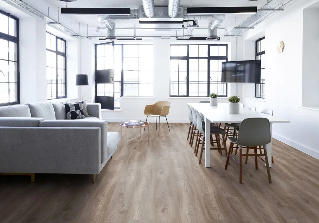 GreenLine Hannover Eiche grau Zum Verkleben Dryback Vinylboden