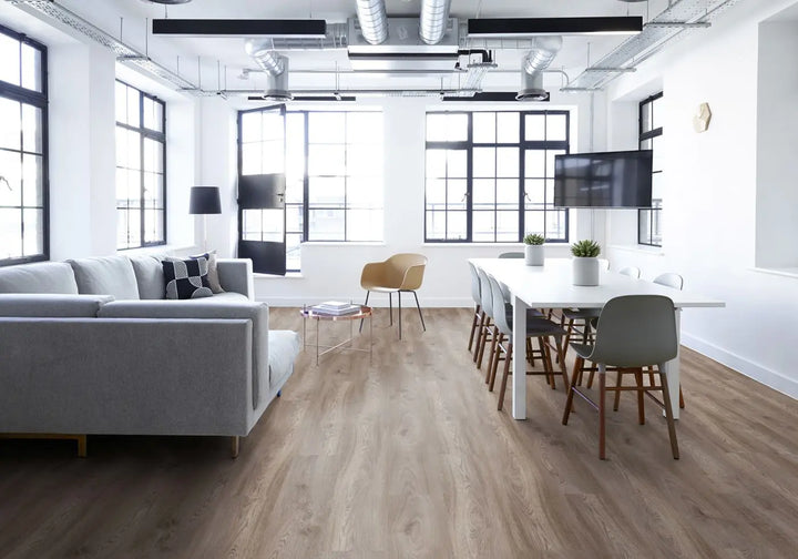 GreenLine Hannover Eiche grau Zum Verkleben Dryback Vinylboden