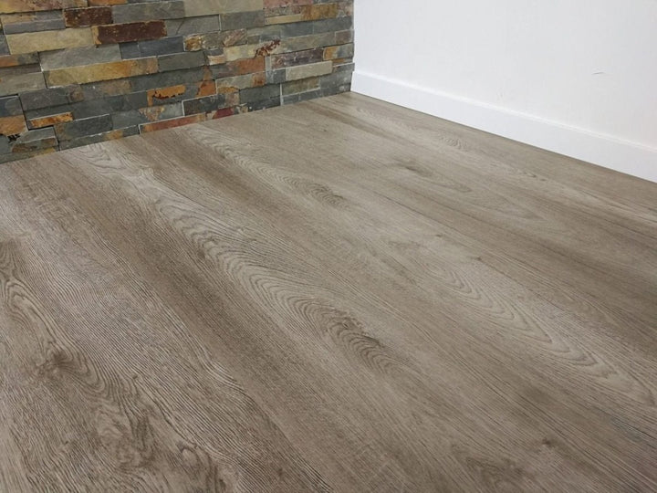GreenLine Hannover Eiche grau Zum Verkleben Dryback Vinylboden - Reud Bodenarena
