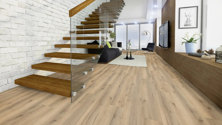 X-Cellent Eiche Cumin SPC mit integrierte Trittschalldämmung Vinylboden Click