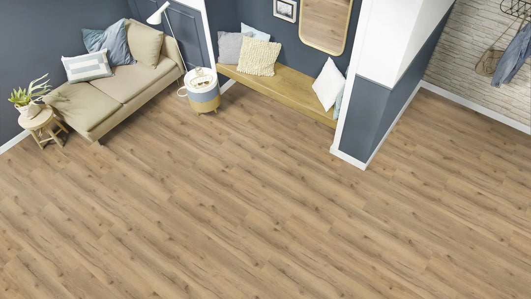 X-Cellent Eiche Cumin SPC mit integrierte Trittschalldämmung Vinylboden Click