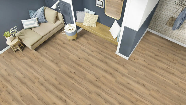 X-Cellent Eiche Cumin SPC mit integrierte Trittschalldämmung Vinylboden Click