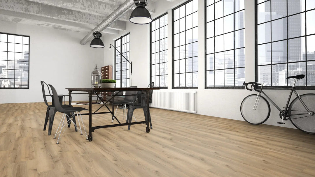 X-Cellent Eiche Cumin SPC mit integrierte Trittschalldämmung Vinylboden Click