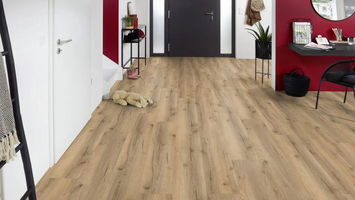 X-Cellent Eiche Cumin SPC mit integrierte Trittschalldämmung Vinylboden Click