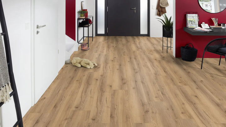 GreenLine Silent Eiche XL Lein mit Trittschall Vinylboden Klick