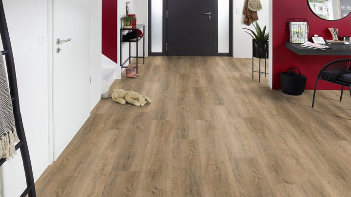 X - Cellent Eiche Sophora SPC mit integrierte Trittschalldämmung Vinylboden Click - Reud Bodenarena