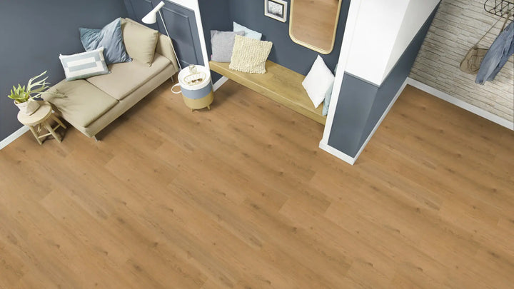 X-Citing Eiche Ambience Cremé SPC mit integrierte Trittschalldämmung Vinylboden Click