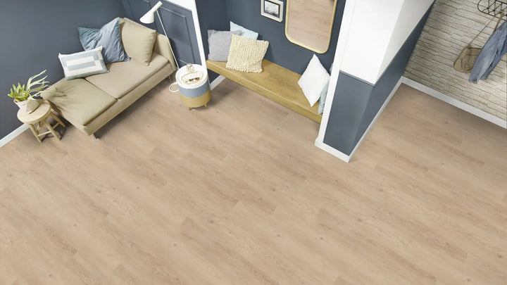 X-Citing Eiche Harmony Kaschmir SPC mit integrierte Trittschalldämmung Vinylboden Click