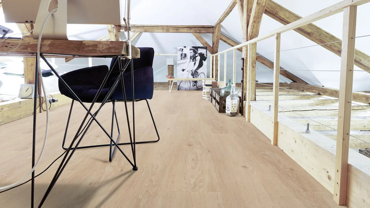 X-Citing Eiche Harmony Kaschmir SPC mit integrierte Trittschalldämmung Vinylboden Click