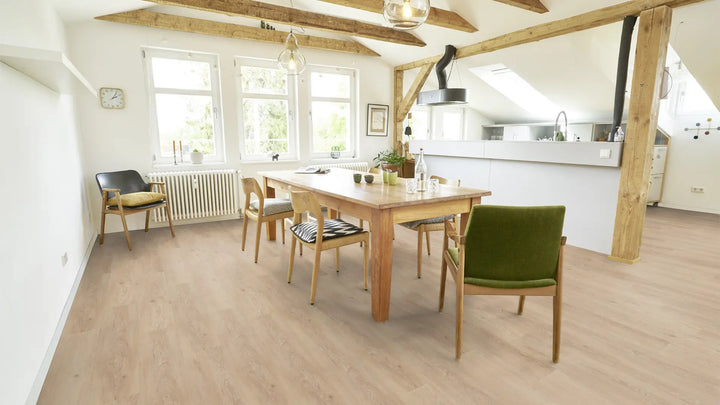 X-Citing Eiche Harmony Kaschmir SPC mit integrierte Trittschalldämmung Vinylboden Click