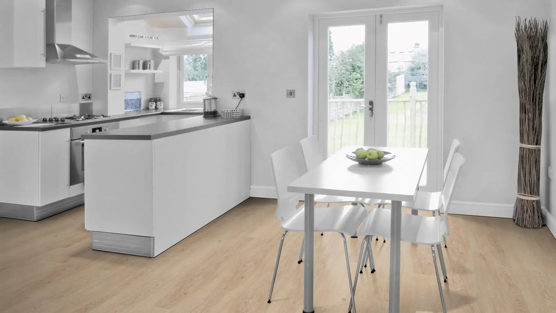 X-Citing Eiche Harmony Kaschmir SPC mit integrierte Trittschalldämmung Vinylboden Click