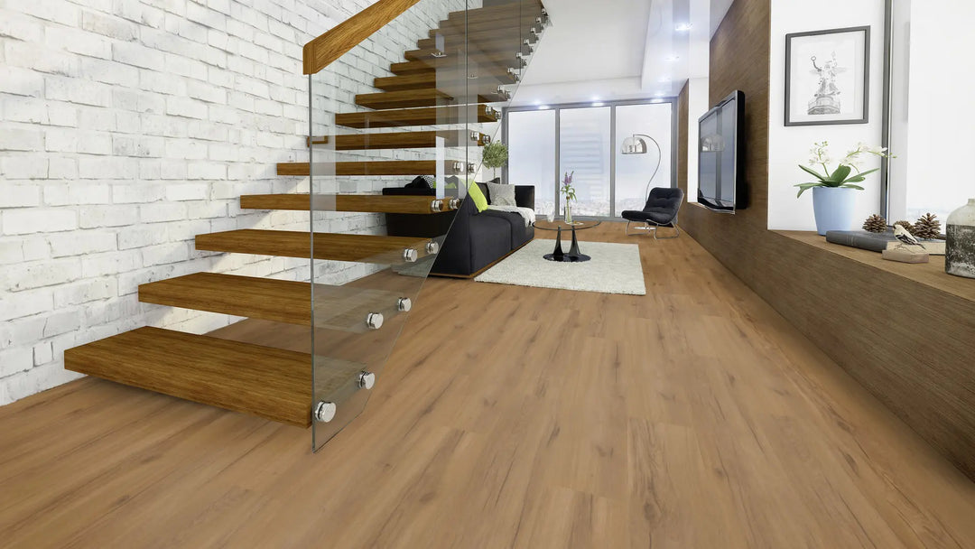 X-Citing Eiche Rustic Nature SPC mit integrierte Trittschalldämmung Vinylboden Click