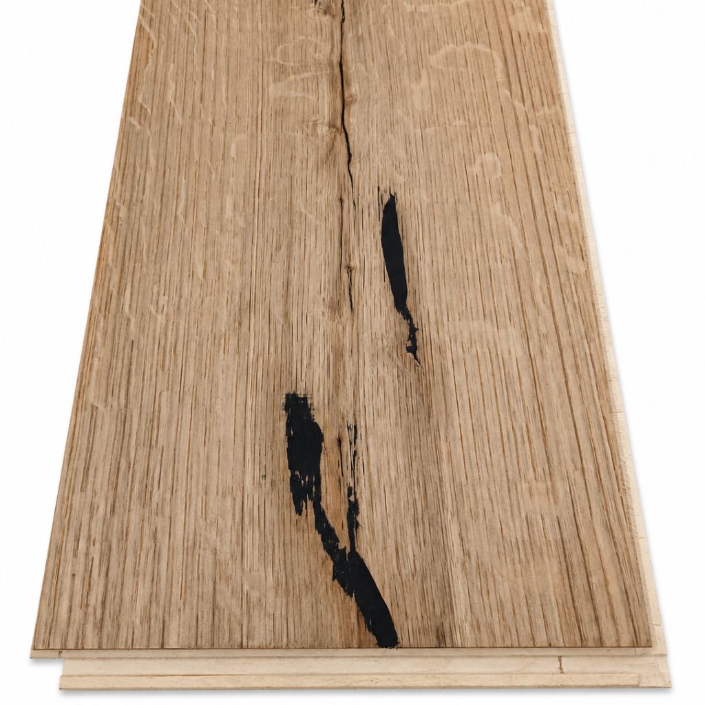 XXXL 30cm Louvre gebürstet geölt Landhausdiele Parkett Klick Nahaufnahme - REUD-Bodenarena