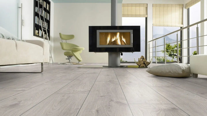 Kronotex Exquisit Atlas Oak weiss Landhausdiele Laminat