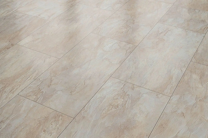 Classen Visiogrande Fliesenoptik Indischer Buntschiefer wasserresistente - Schiefer hell Laminat