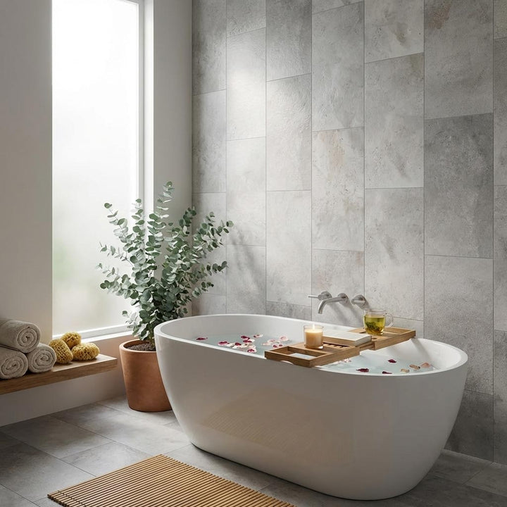 Designbelag NEO Vario Breccia für Boden und Wand - Reud Bodenarena