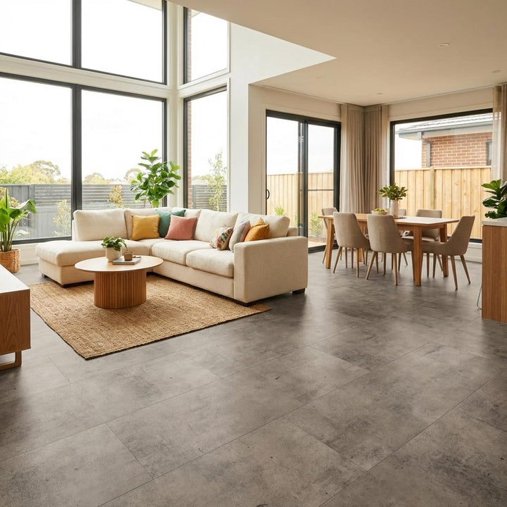 Designbelag NEO Vario Marron für Boden und Wand Großformat