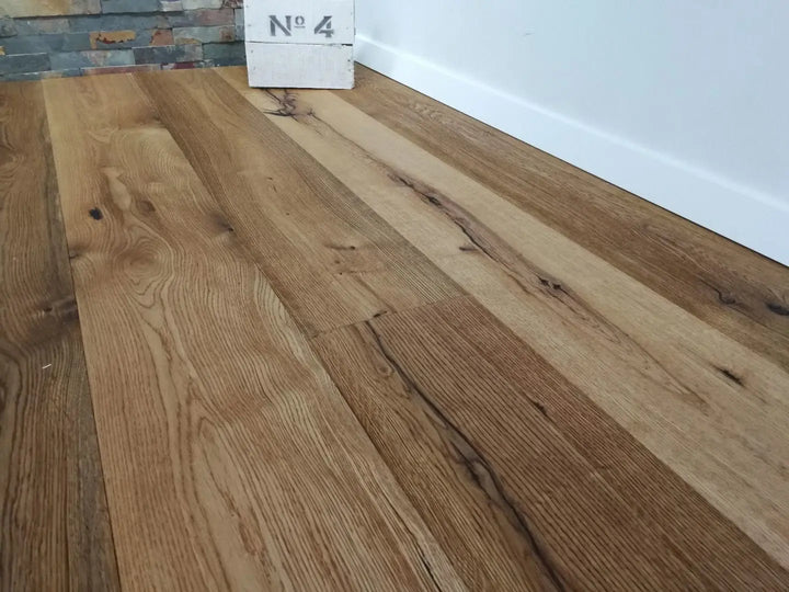 Rustic Collection Eiche Rhino skin rustikal geölt stark gebürstet Landhausdiele Fertigparkett