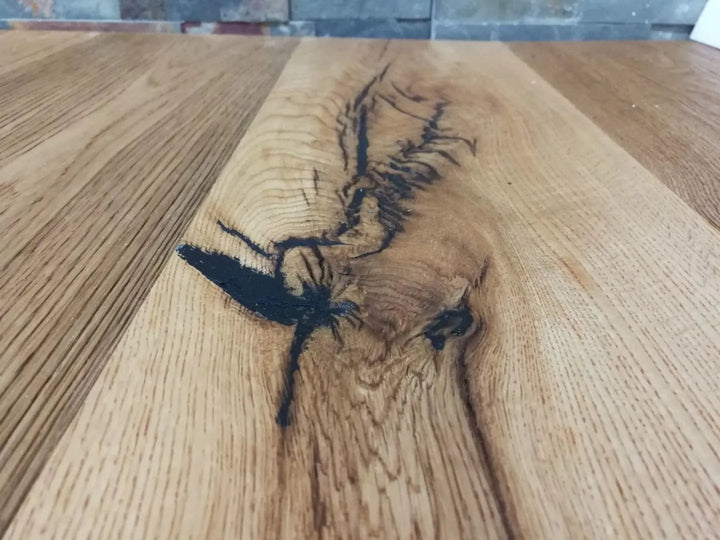 Rustic Collection Eiche Rhino skin rustikal geölt stark gebürstet Landhausdiele Fertigparkett