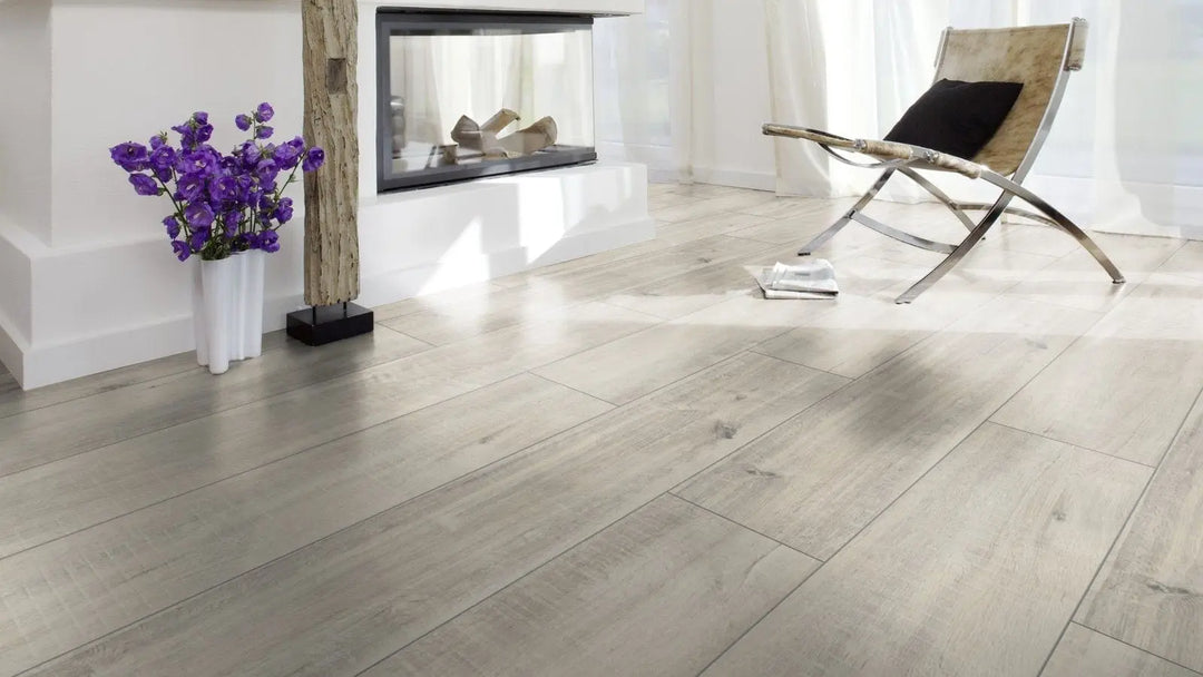 Kronotex Exquisit plus Gala Eiche weiss XL Landhausdiele Laminat